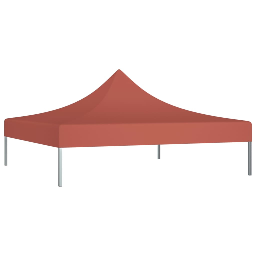 Šotska streha Vidaxl Party 270 g m² 2x2 m terakota