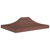 Střecha stanu Vidaxl Party 270 g m² 4,5x3 m hnědá