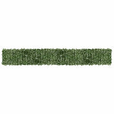 Écran de balcon Vidaxl avec feuilles vert foncé 500x75 cm