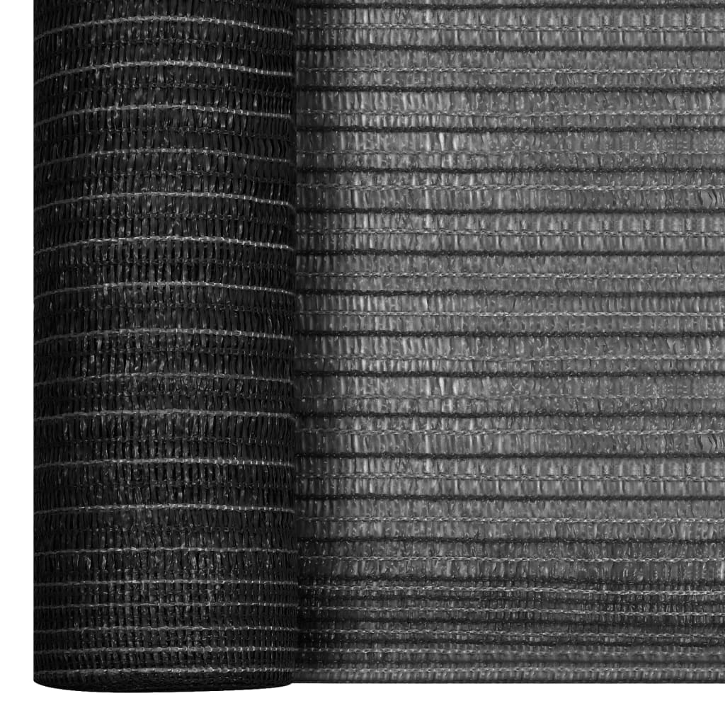 Vidaxl privacynet 75 g m² 1,5x10 m anthracite HDPE -Colore