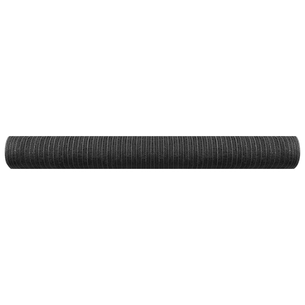 Vidaxl privacynet 75 g m² 1,5x10 m anthracite HDPE -Colore