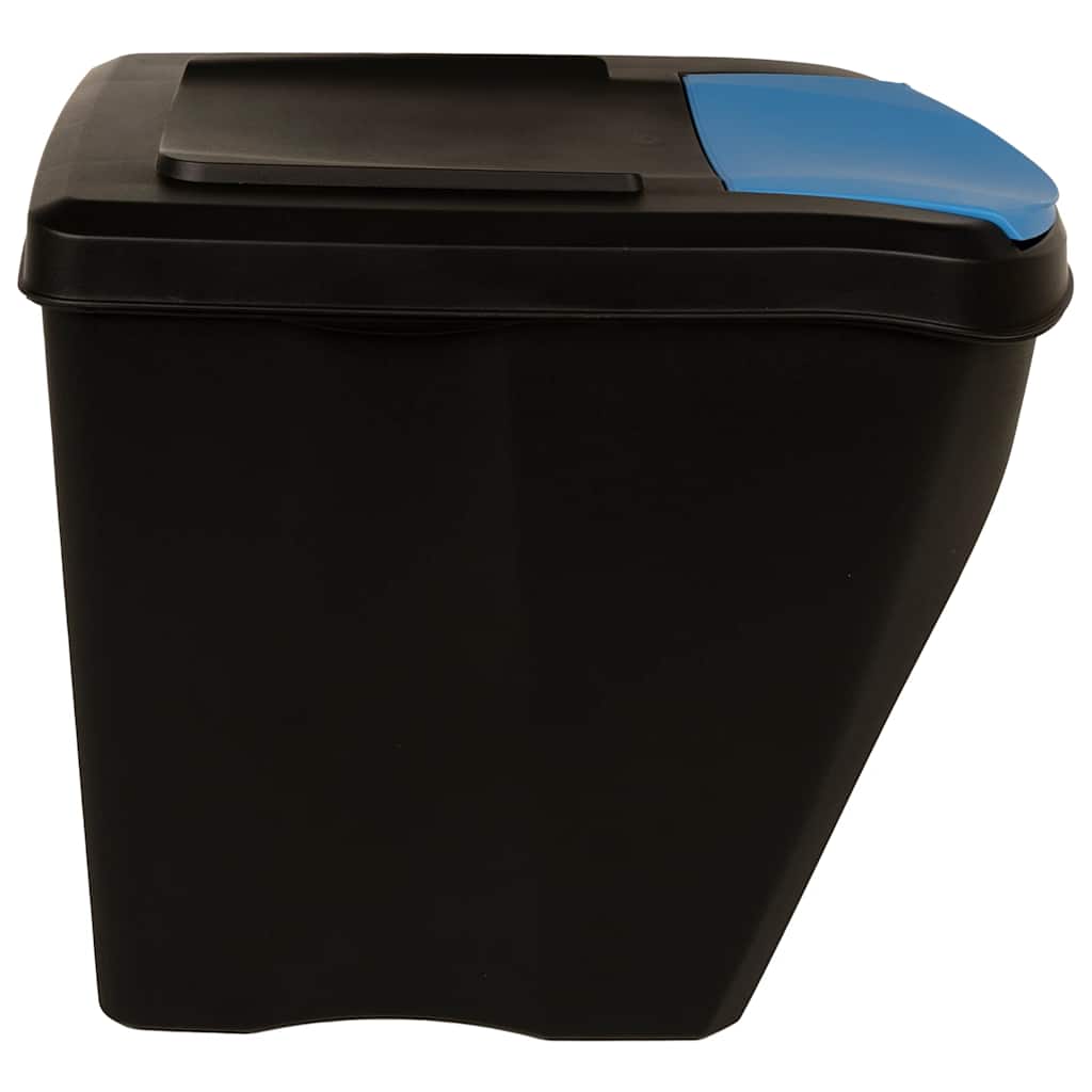 VIDAXL CANDS CANS 4 ST STACKABLE 100 L ANTHRATITE -OCOLORED