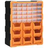 Vidaxl Organizer with 39 drawers 38x16x47 cm
