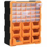 Vidaxl Organizer with 39 drawers 38x16x47 cm