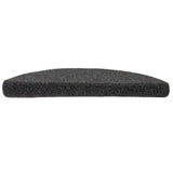 Vidaxl Stair Mats auto-adhésif 10 ST 56x17x3 cm aiguille en feutre l'anthracite