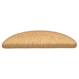 Vidaxl tappetini per autoadesivi 15 St sisal look 56x17x3 cm sisal colorato