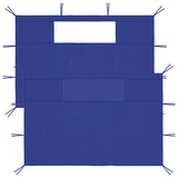Vidaxl Chvála stěny s Windows 2 St Blue