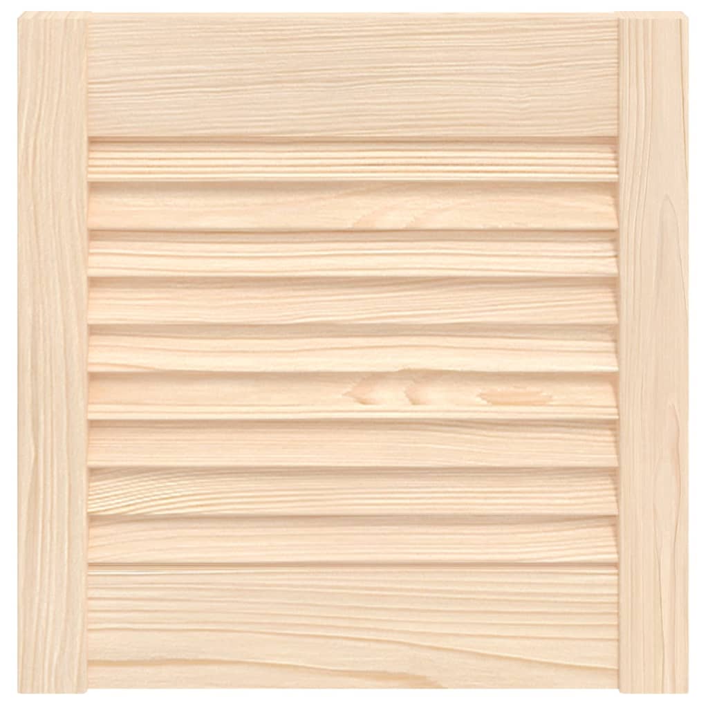 Porte d'armoire Vidaxl avec lattes 39.5x39.4 cm Pine solide