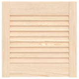 Porte d'armoire Vidaxl avec lattes 39.5x39.4 cm Pine solide