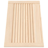 Dveře skříně Vidaxl s lamely 2 ks 39,5x59,4 cm pevná borovice
