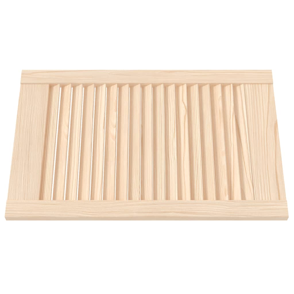 Vidaxl Dveře skříně s lamely 61,5x39,4 cm pevná borovice