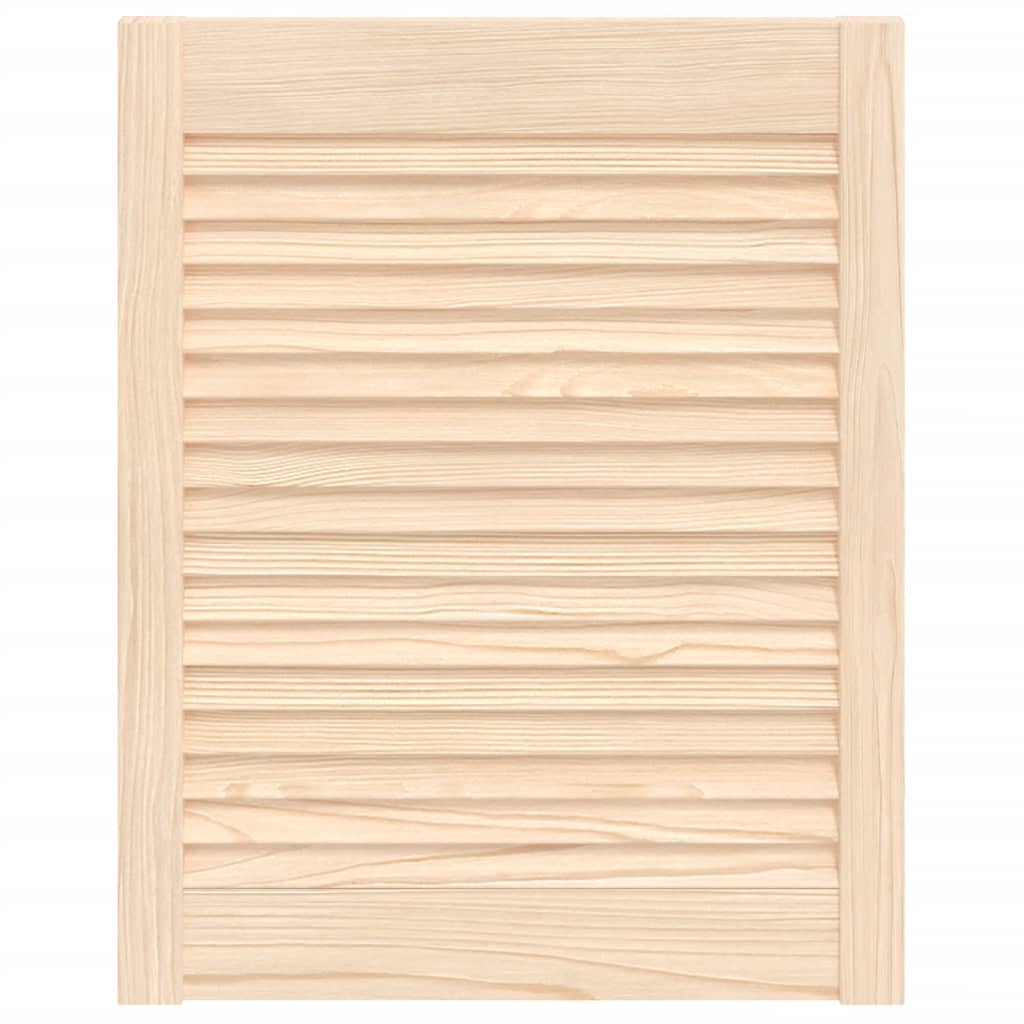 Porte d'armoire Vidaxl avec lattes 61,5x49.4 cm Pine solide