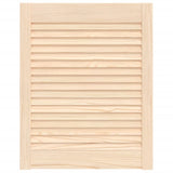 Porte d'armoire Vidaxl avec lattes 61,5x49.4 cm Pine solide