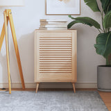 Porte d'armoire Vidaxl avec lattes 61,5x49.4 cm Pine solide