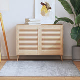 Dveře skříně Vidaxl s lamely 2 ks 61.5x49.4 cm pevná borovice