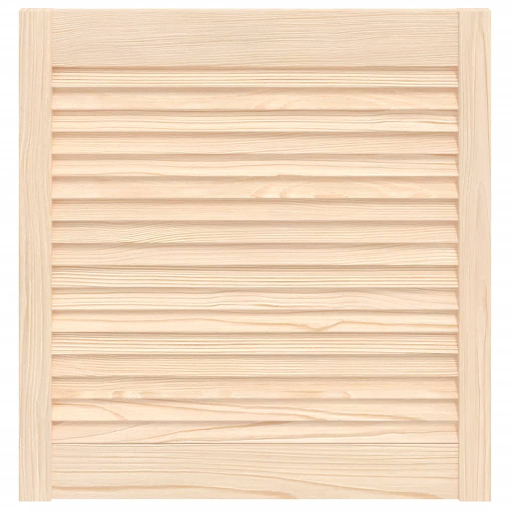 Porte d'armoire Vidaxl avec des lattes 61,5x59.4 cm Pine solide