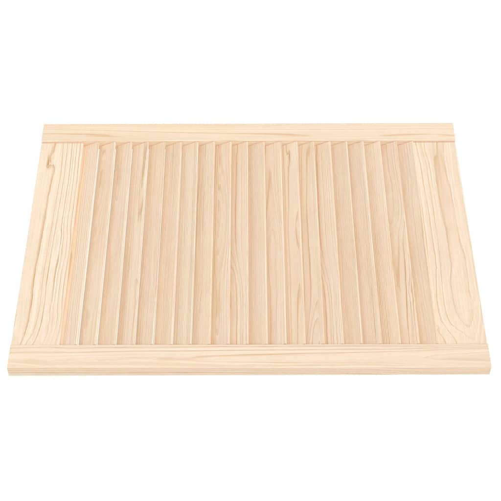 Vidaxl Dveře skříně s lamely 2 ks 69x49,4 cm pevná borovice