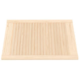 Vidaxl Dveře skříně s lamely 2 ks 69x49,4 cm pevná borovice