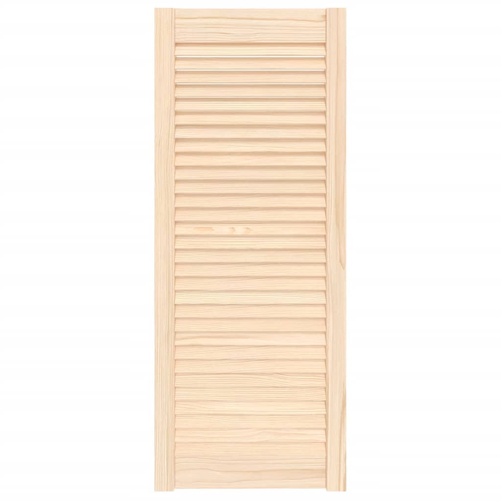 Porte d'armoire Vidaxl avec des lattes 99.3x39.4 cm Pine solide