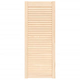 Porte d'armoire Vidaxl avec des lattes 99.3x39.4 cm Pine solide