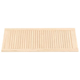 Porte d'armoire Vidaxl avec des lattes 99.3x39.4 cm Pine solide