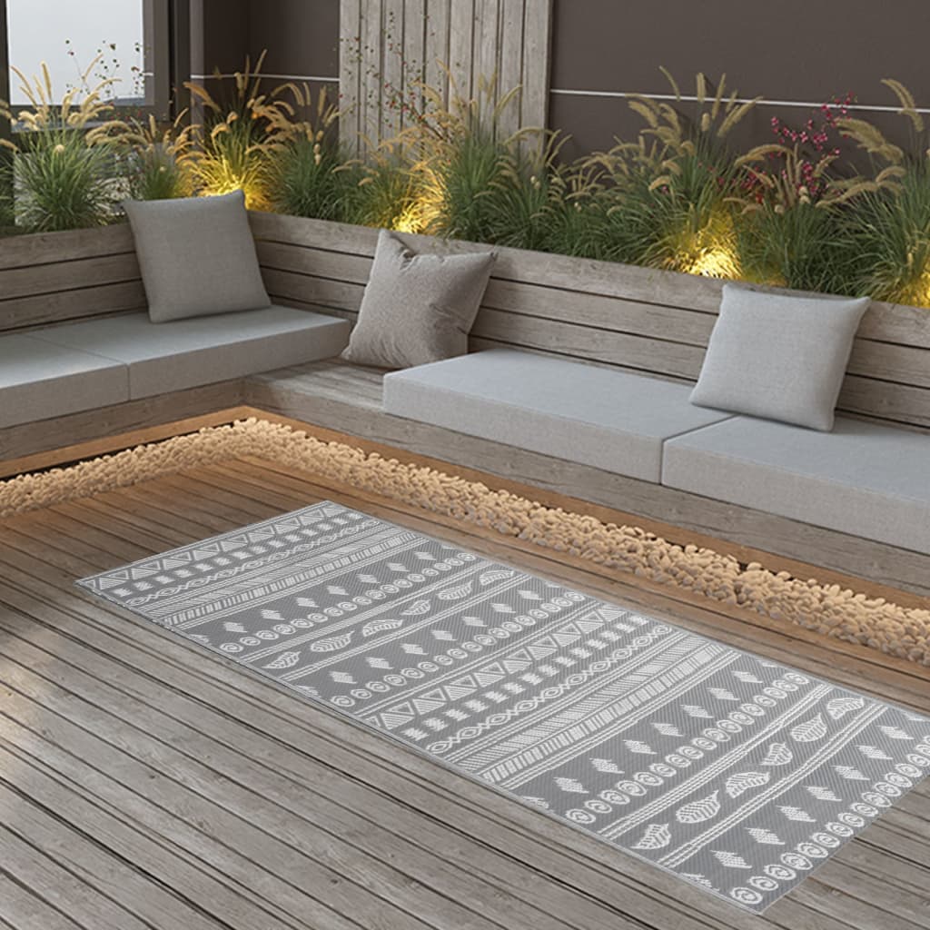 Vidaxl mimo koberec Arakil 80x150 cm polypropen šedá