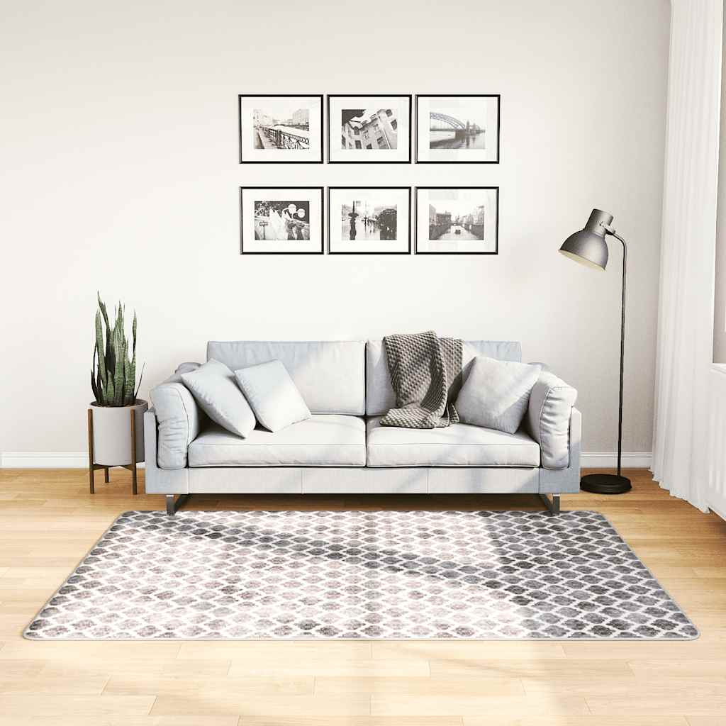 Vidaxl matta tvättbar anti-halk 120x180 cm flerfärgad