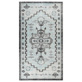 Vidaxl außerhalb des Teppichs flach -gehoben 115x170 cm Grün und grau