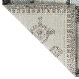 Vidaxl außerhalb des Teppichs flach -gehoben 115x170 cm Grün und grau