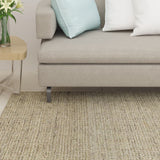 Vidaxl tappeto 66x200 cm Verde di sisal naturale