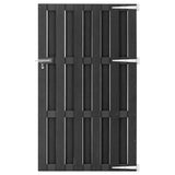 VidaXL Poort 100x180 cm HKC grijs