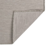 Vidaxl utenfor teppet flatvevd 100x200 cm taupe