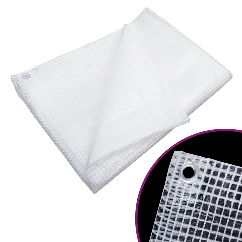 Vidaxl Device Leno 140 g m² 4x8 m white
