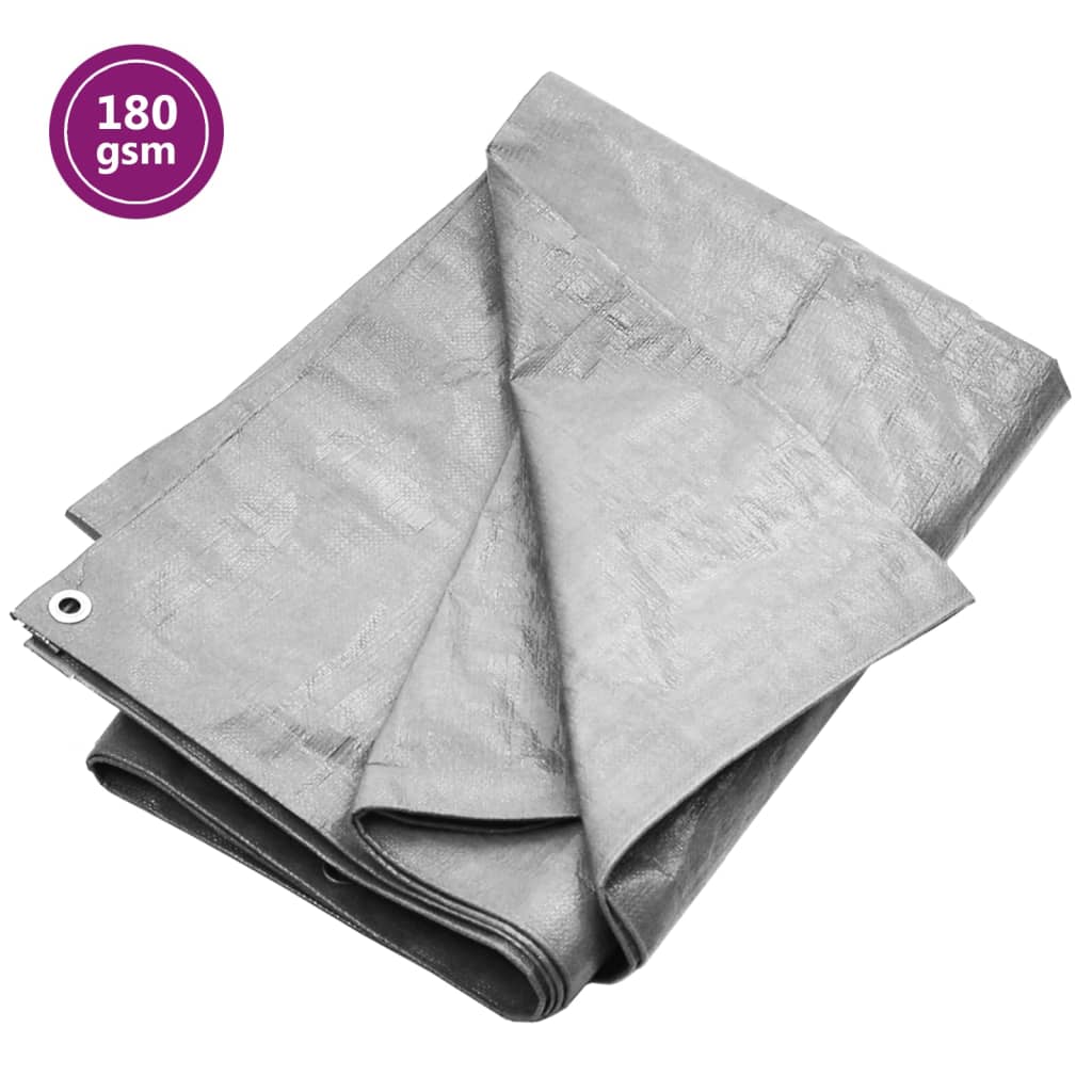 Vidaxl Device 180 G m² 3x6 m HDPE Gray
