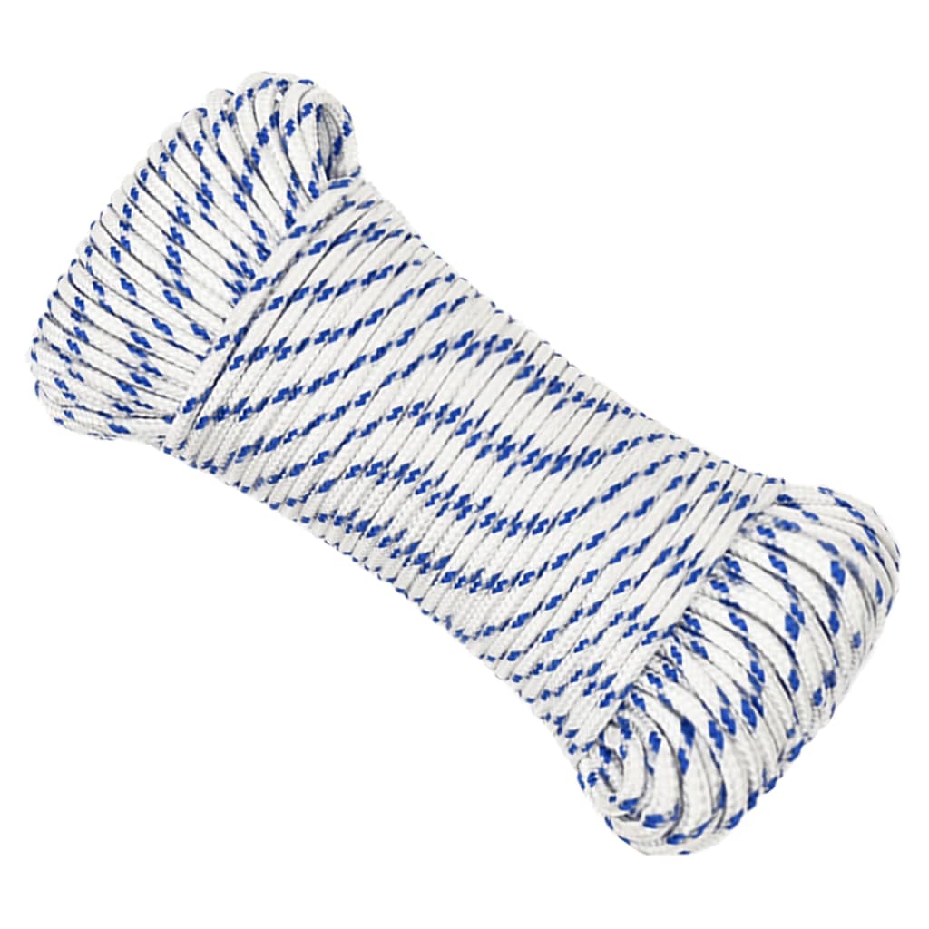 Vidaxl Boot rope 4 mm 25 m polypropylene white