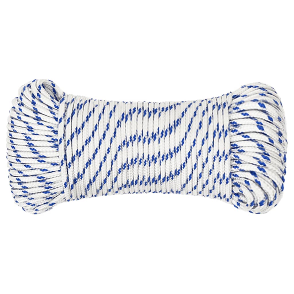 Vidaxl Boot rope 4 mm 25 m polypropylene white