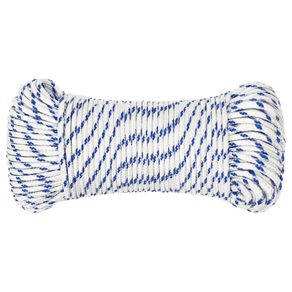 Vidaxl Boot Rope 5 mm 25 m Polypropylene white