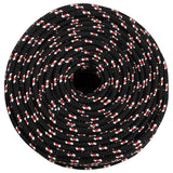 Vidaxl Boot Rope 6 mm 25 m polypropylen sort