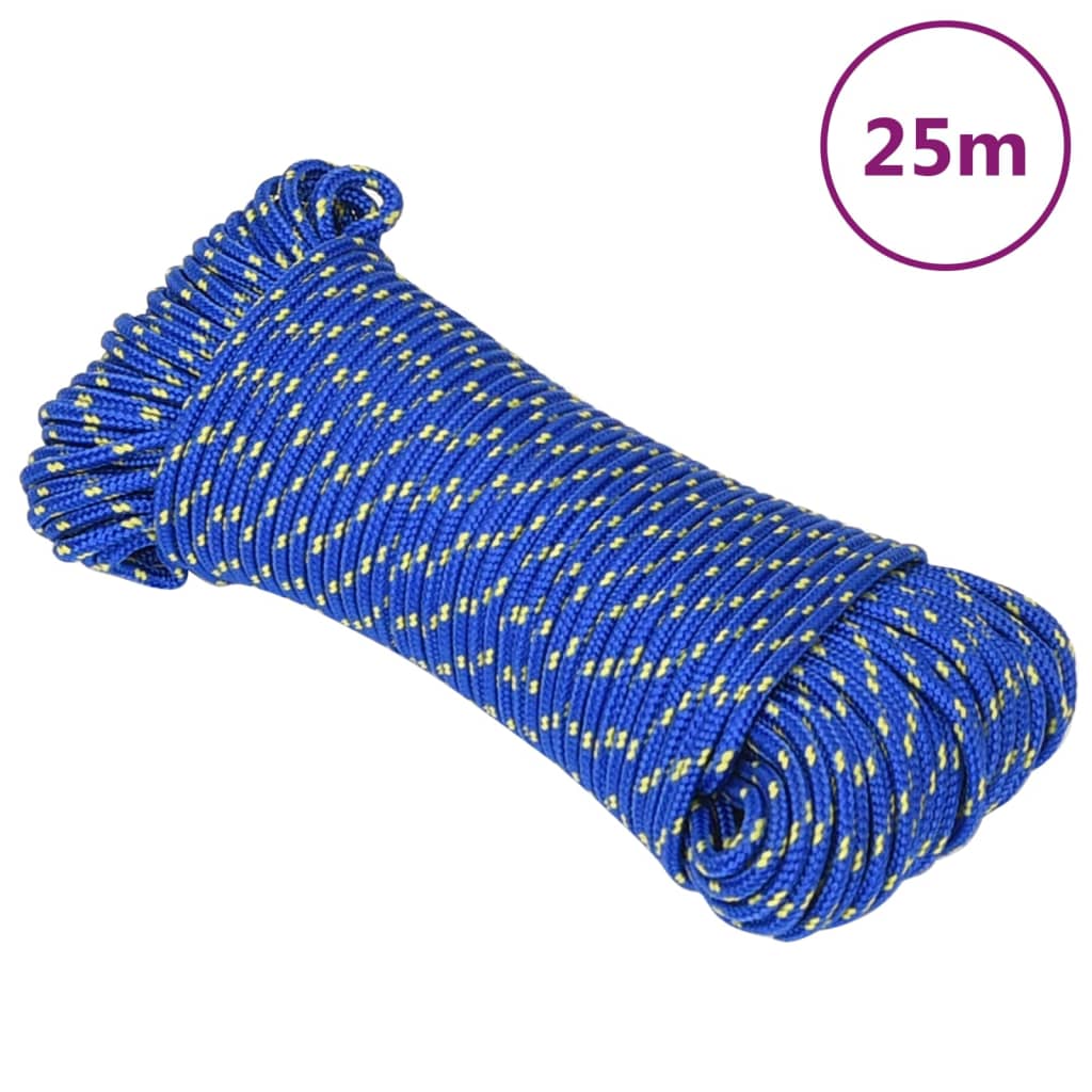 Vidaxl Boot Rope 4 m mm 25 m Polropypylen blo