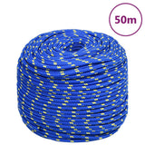 Vidaxl Boot Vrv 6 mm 50 m polipropilen modra