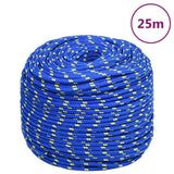 Vidaxl čoln vrv 10 mm 25 m polipropilensko modra