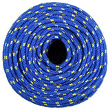 Vidaxl čoln vrv 10 mm 25 m polipropilensko modra