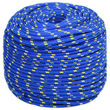 Vidaxl čoln vrv 10 mm 100 m polipropilen modra