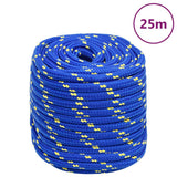 Vidaxl čoln vrv 16 mm 25 m polipropen modra