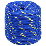 Vidaxl čoln vrv 16 mm 25 m polipropen modra