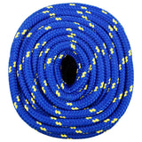 Vidaxl čoln vrv 16 mm 25 m polipropen modra