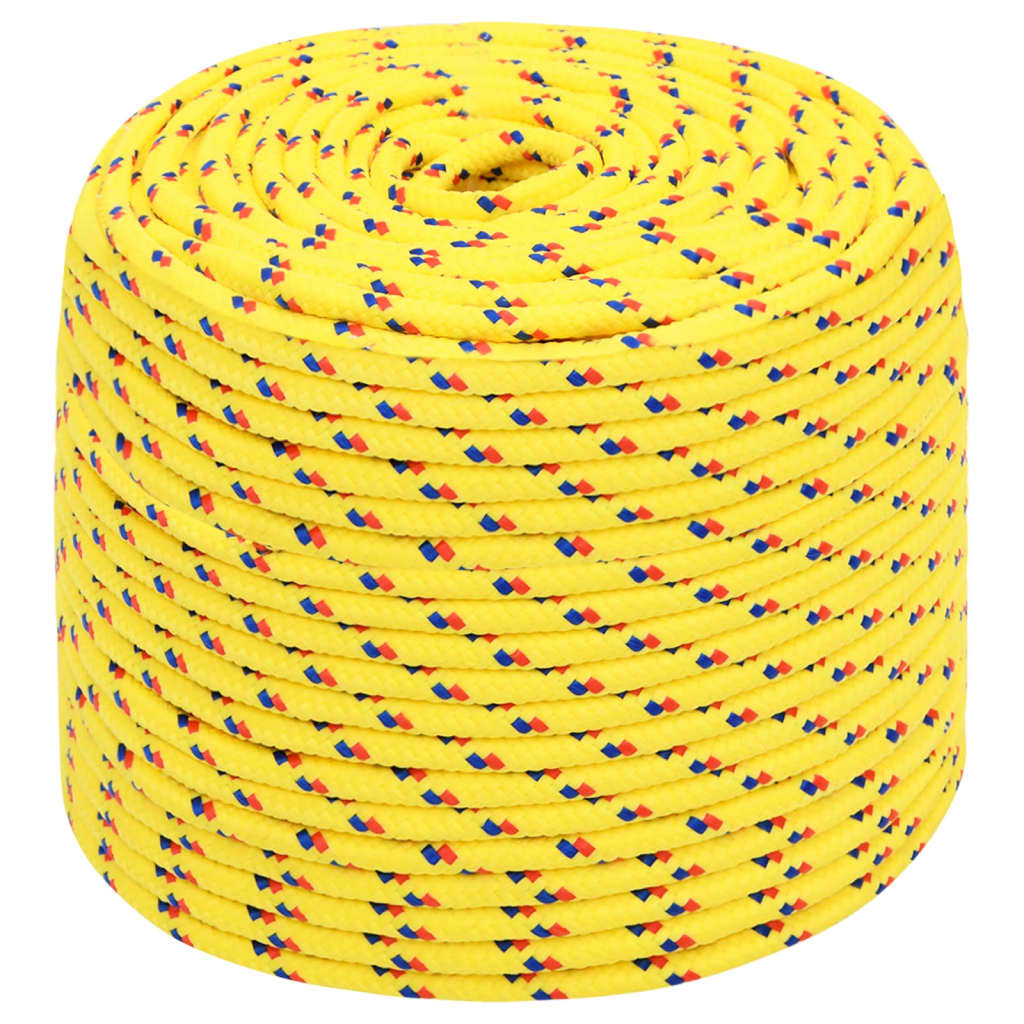Vidaxl Boot Rope 10 m mm 25 m Polropypylen Giel