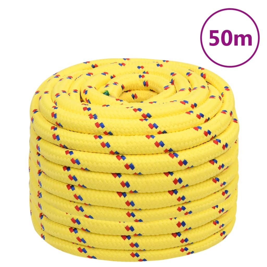 Vidaxl Boot Rope 20 m1 mo Polypropylen Giel