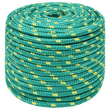 Vidaxl Boot Rope 12 mm 100 m Polropypylen Green
