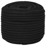 Vidaxl Werkouw 14 mm 25 m polyester černá